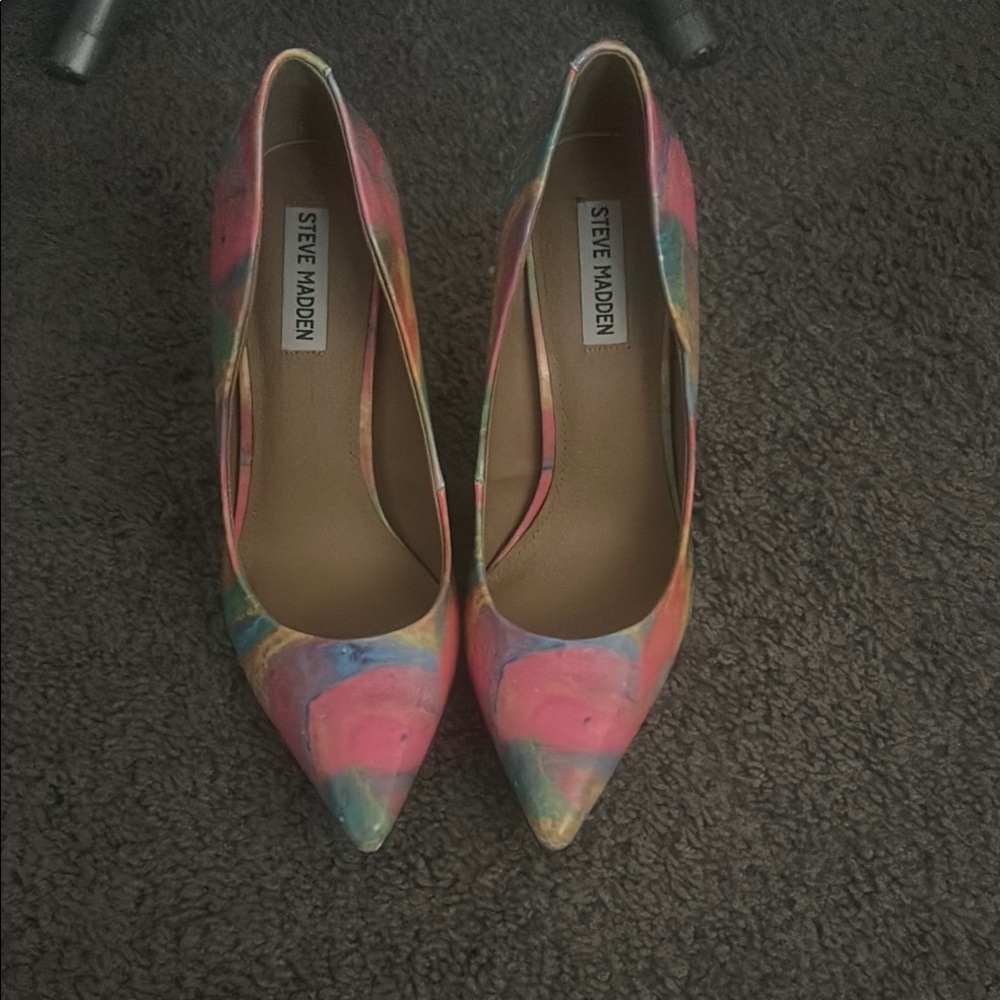 Steve Madden multi-color Heels Elegant Design